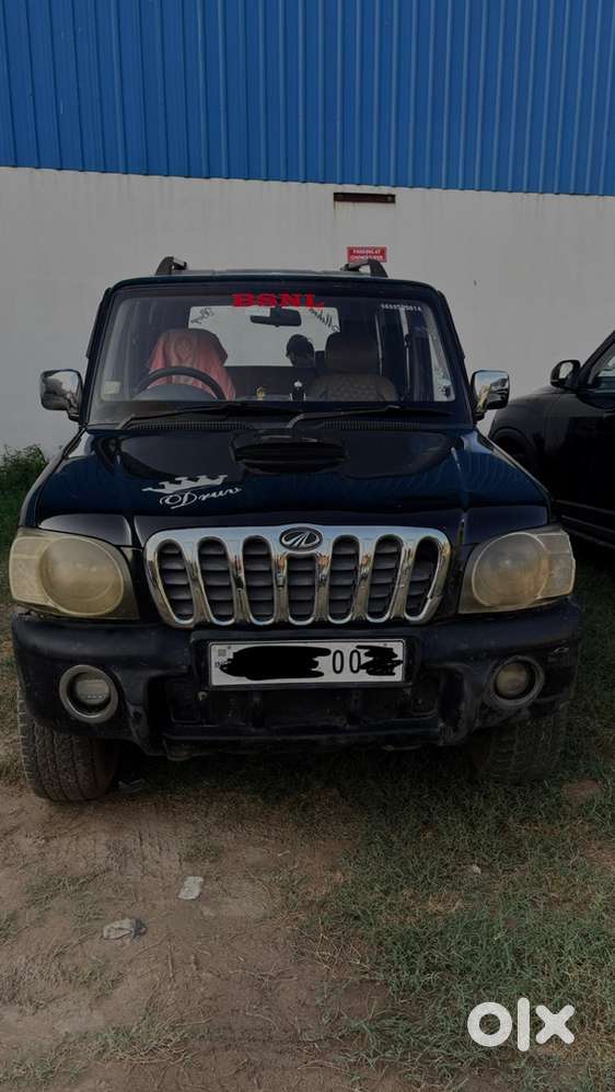 Black Scorpio With Vip Number