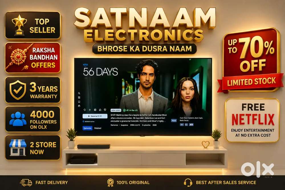 43 Q-LED TV 3 YEARS WARRANTY HDR 10 ZERO DOT TECNOLOGY