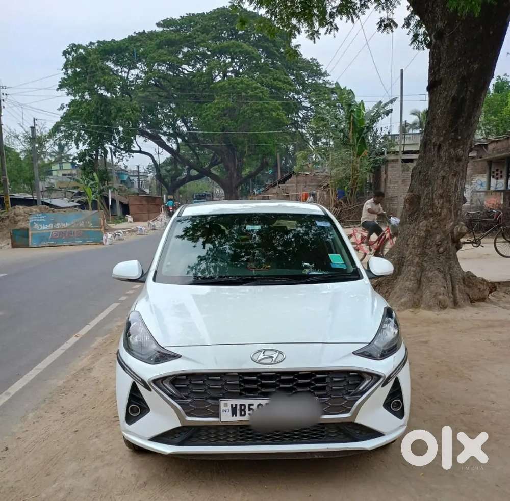 Hyundai Aura 2021 Petrol Well Maintained.