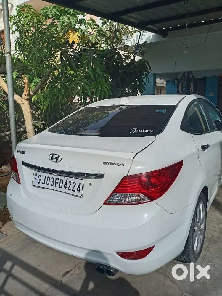 Hyundai Verna 2013 Diesel Good Condition & Vip Number Parking Cemera