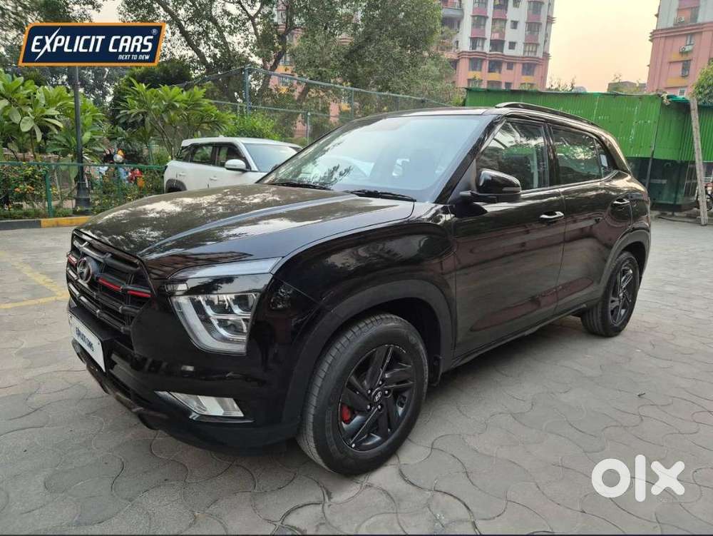 Hyundai Creta 1.5 S Plus Knight Petrol, 2023, Petrol