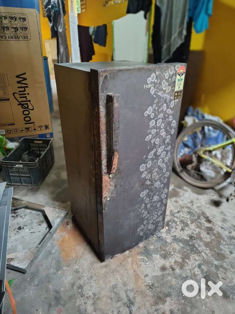 Haier fridge single door 5 star
