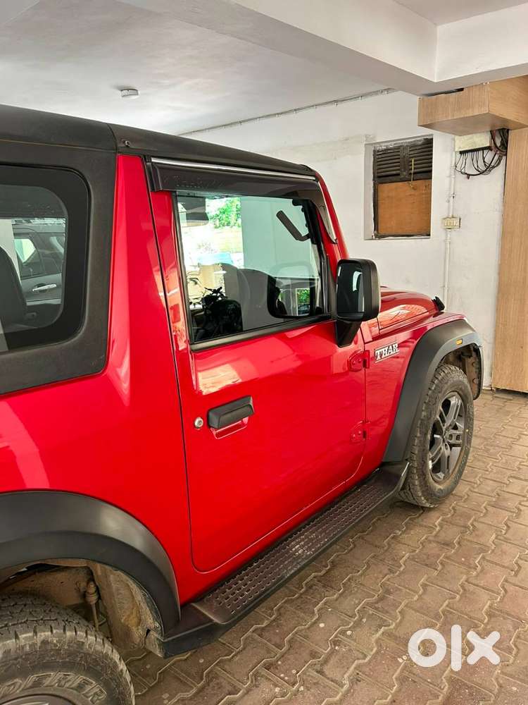 Mahindra Thar Red Petrol Rwd