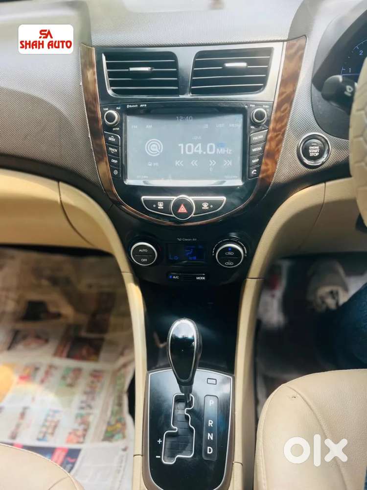 Hyundai Verna [ ] Fluidic 4s 1.6 Crdi Sx (o) At, 2016, Diesel