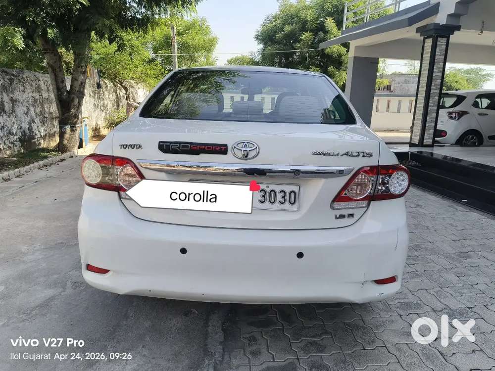 Toyota Corolla Altis 2011 Petrol 106000 Km Driven Second Owner