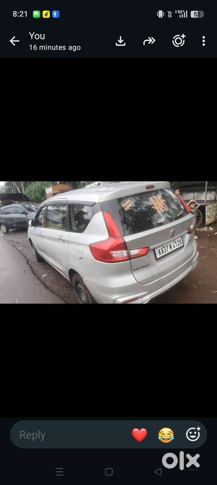 Maruti Ertiga Vxi 2020 Cng Year
