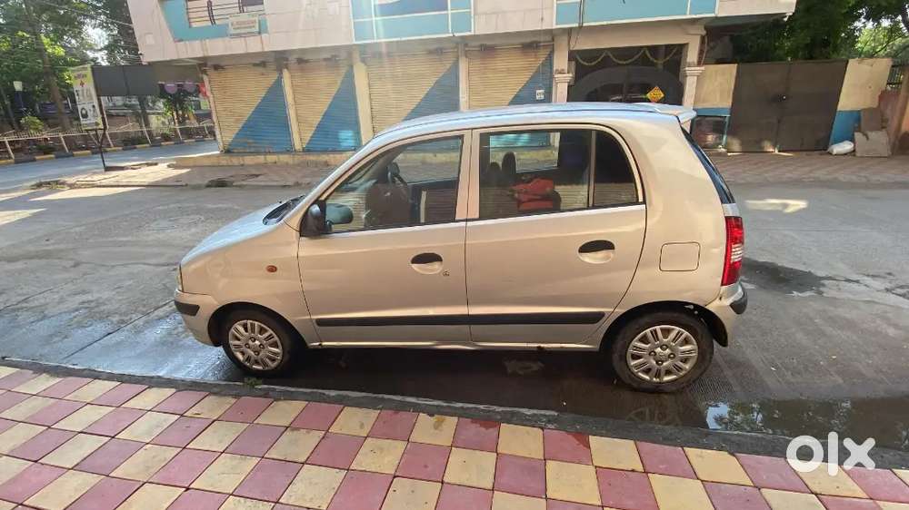Hyundai Santro Xing 2011 Lpg 85000 Km Driven Silver Colour