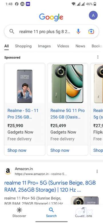 realme 11 Pro 5G (8GB RAM, 256GB, Sunrise Beige)