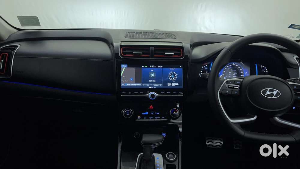 Hyundai Creta 1.4 Sx (o) Turbo Petrol Dct Dual Tone, 2022, Petrol