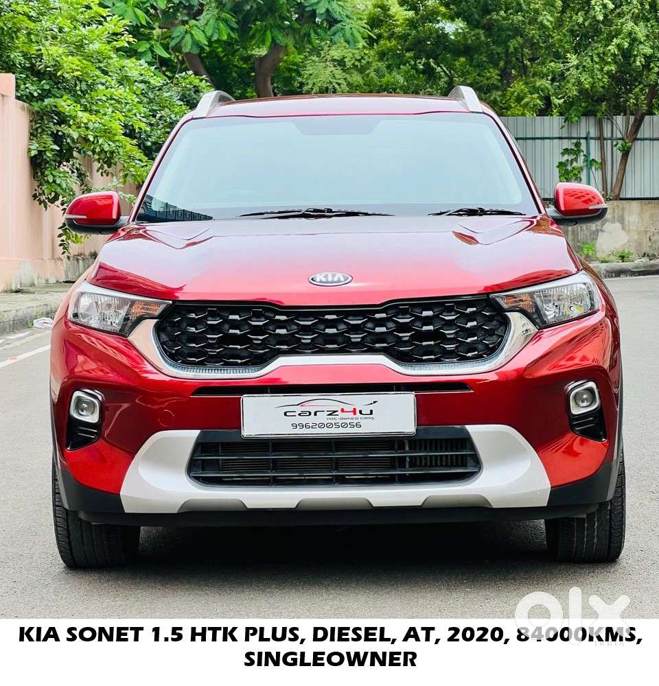 Kia Sonet 1.5 Htk Plus Diesel At, 2020, Diesel
