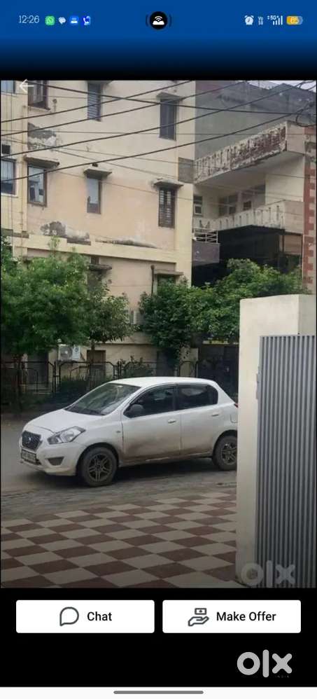 Datsun Go 2017 Petrol Cng 75200 Km Driven On Paper Cng