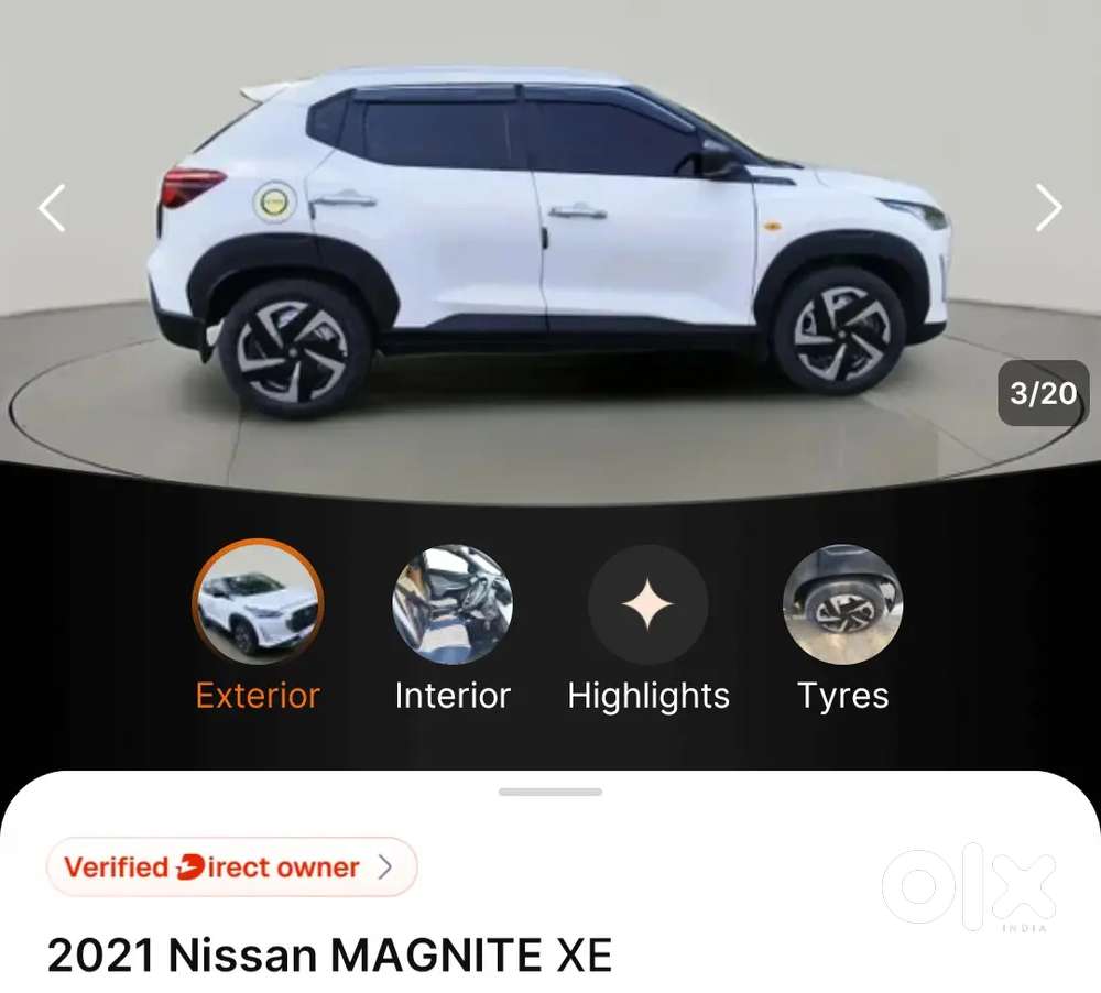 Nissan Magnite 2021 Petrol 33000 Km Driven