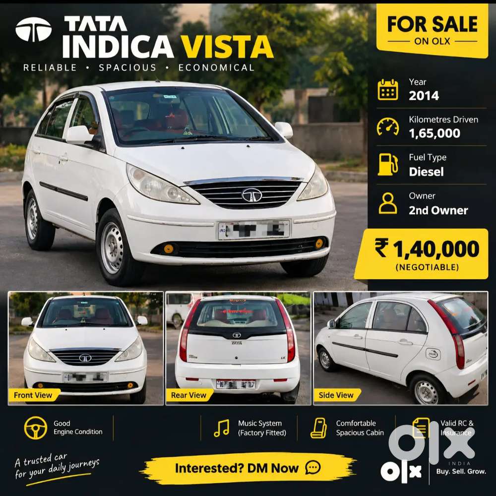 Tata Indica Vista Tdi 2014