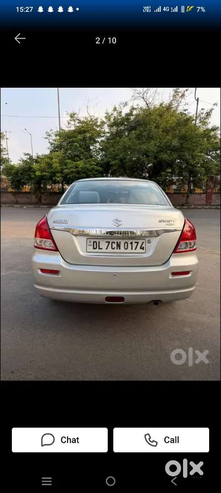 2011 Maruti Suzuki Dzire Petrol Manual 98000 Km