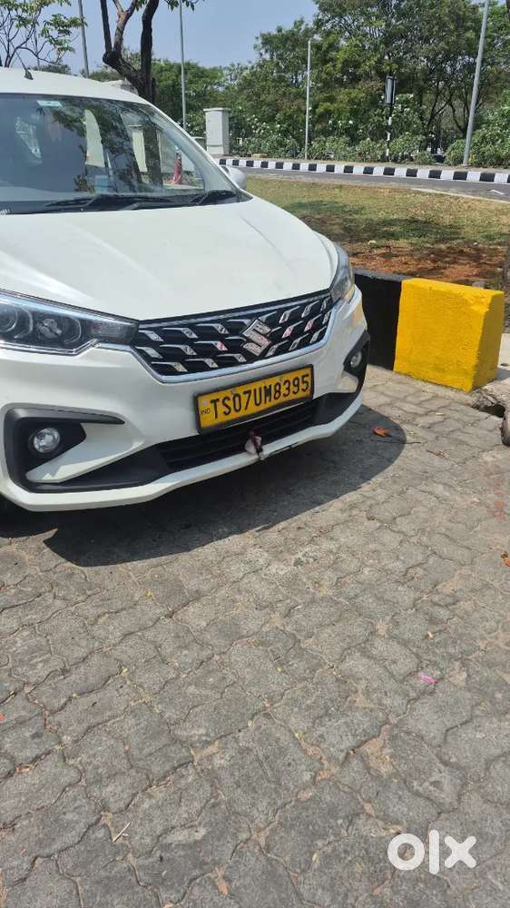 2023 Oct Model Ertiga Zxi Cng For Sell In Hyderabad Finance Car 700000