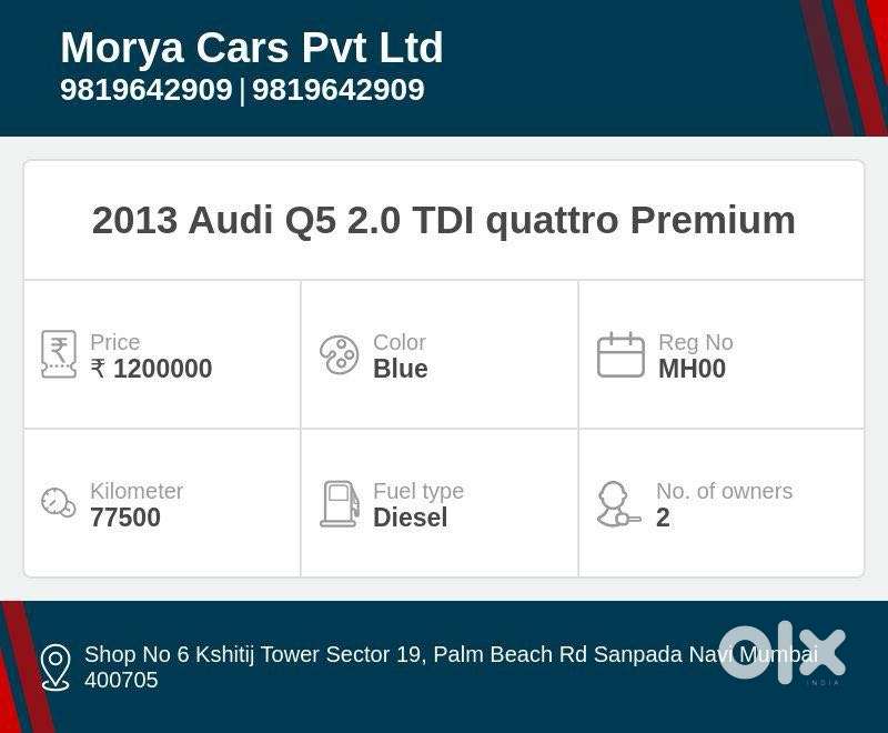 Audi Q5 2.0 Tdi Quattro Premium, 2013, Diesel