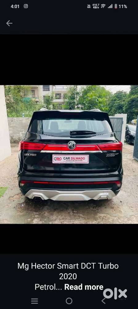 Mg Hector, 2020, Petrol