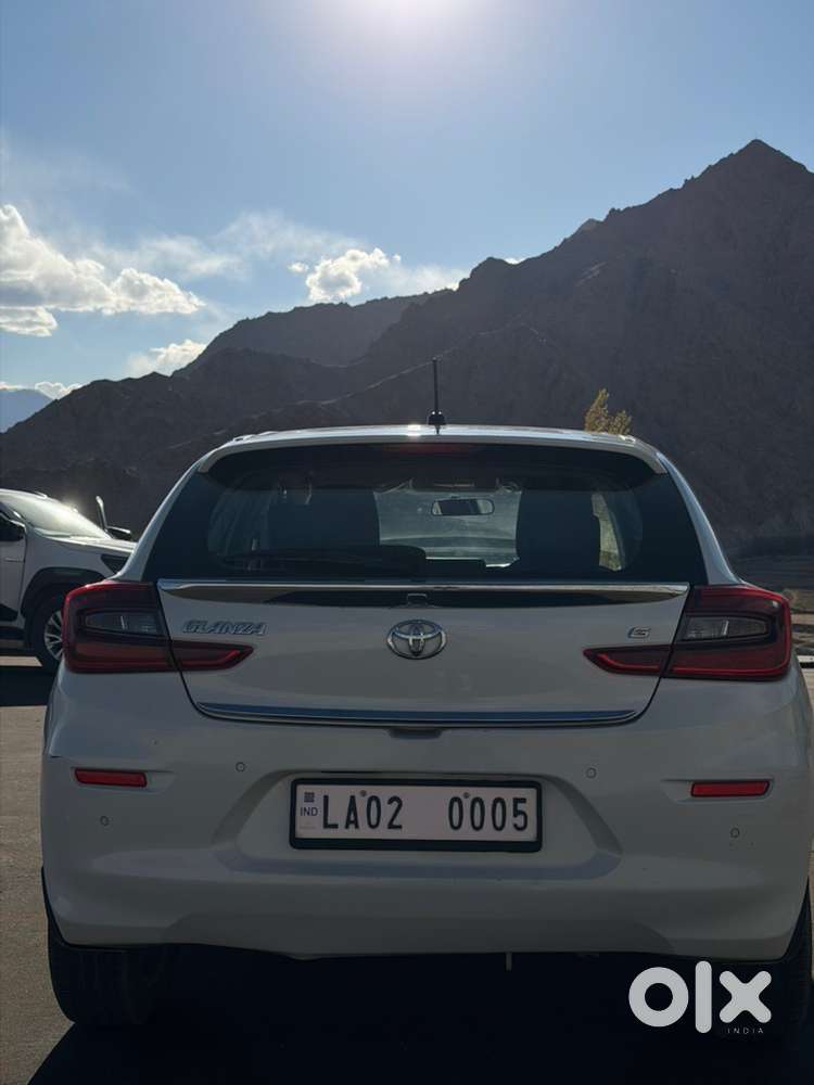 Toyota Glanza Petrol Manual 2022 , With Vvip Number Plate