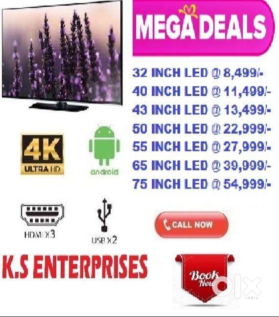 32 INCH SMART LED TV, FULL HD IN 8,499/- ONLY.