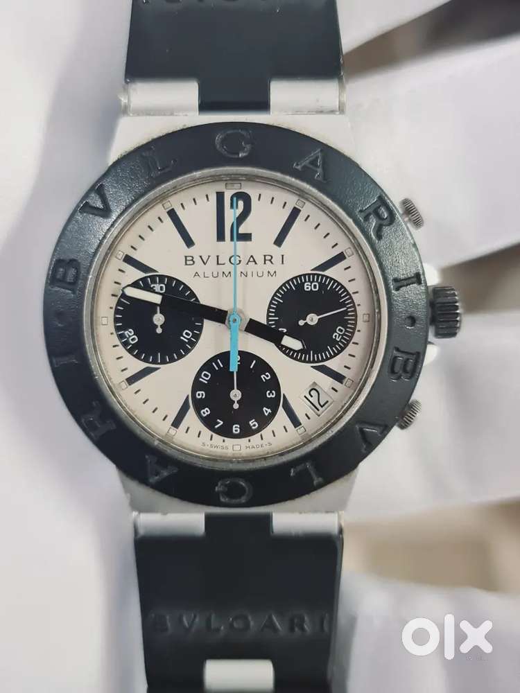 Bvlgari aluminium automatic chronograph rolex omega tudor cartier