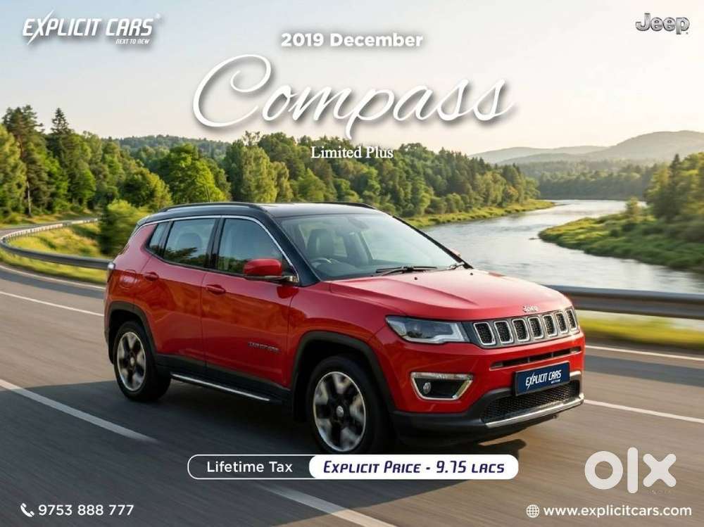 Jeep Compass 2.0 Limited Plus, 2019, Petrol