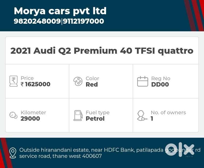 Audi Q2 2.0 40 Tfsi Quatro Premium, 2021, Petrol