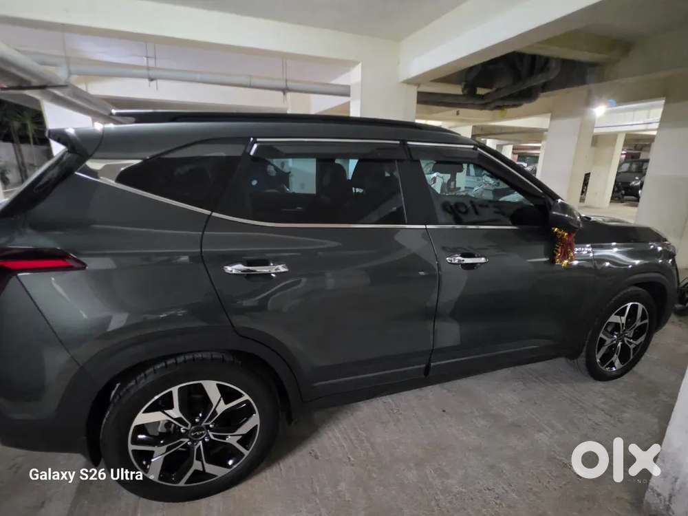 Kia Seltos Pewter Olive 1.5 Turbo Dct Gtx+ 1st Owner