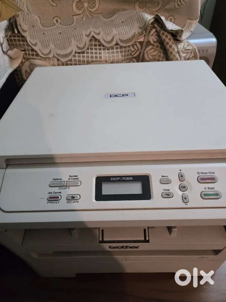 Brother DCP-7055 Monochrome Laser Multi-Function Printer (Print, Scan,