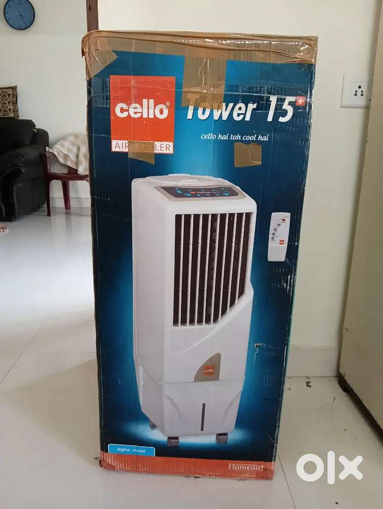 Indiamart Cello Tower 15 Room Air Cooler Electric Motor Cello
