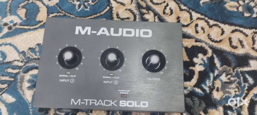 M-Audio M-Track Solo Audio Interface - Unused