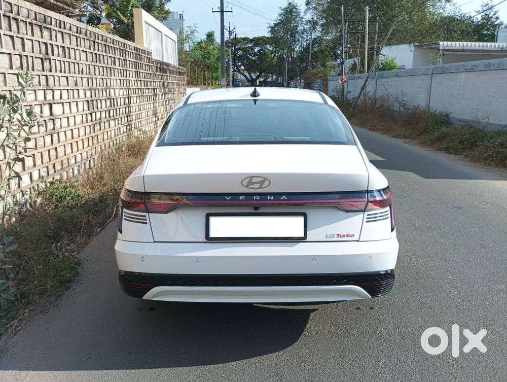 Hyundai Verna Sx (o) 1.5 Turbo Petrol Dct, 2024, Petrol
