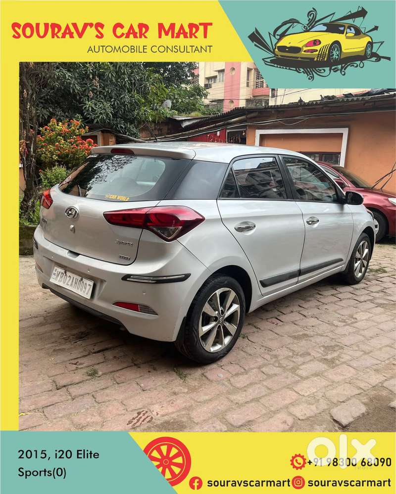Hyundai I20 Sportz Option 1.2, 2015, Petrol