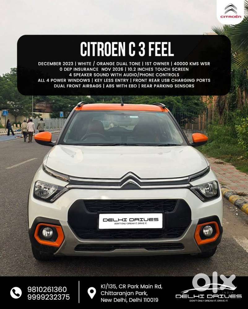 Citroen C3 Feel 1.2 Petrol, 2023, Petrol