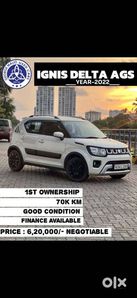 Maruti Suzuki Ignis 1.2 Delta Amt, 2022, Petrol