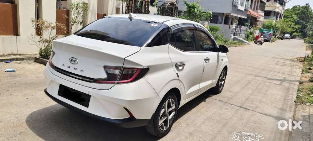 Hyundai Aura Sx Plus Crdi Automatic, 2021, Petrol