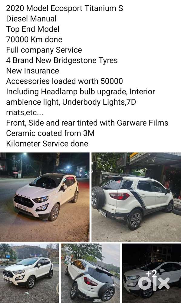 Ford Ecosport 1.5 Diesel Titanium Plus, 2020, Diesel