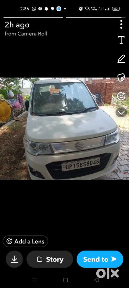 Maruti Suzuki Wagon R Stingray 2015 Petrol Good Condition