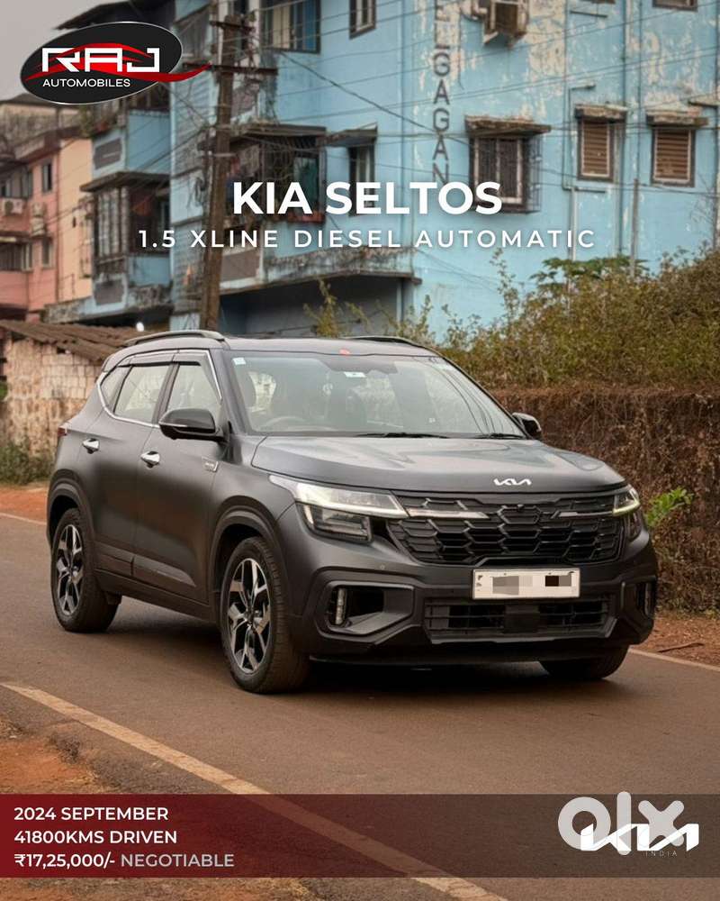 Kia Seltos 1.5 X-line Diesel At, 2024, Diesel