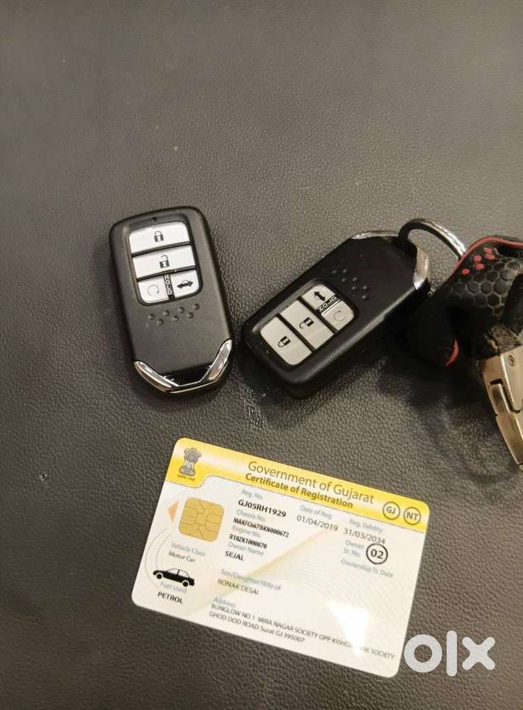 Honda Civic Zx Cvt I-vtec, 2019, Petrol