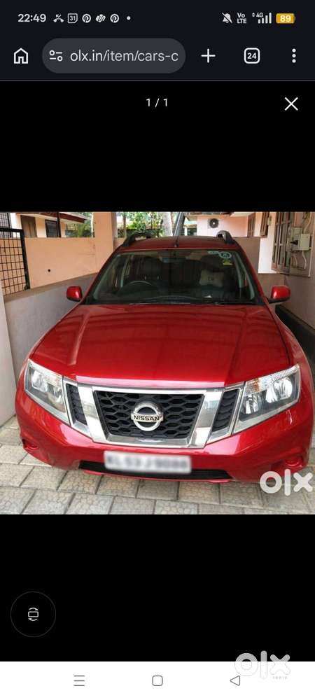Nissan Terrano 2015 Diesel 55000 Km Driven