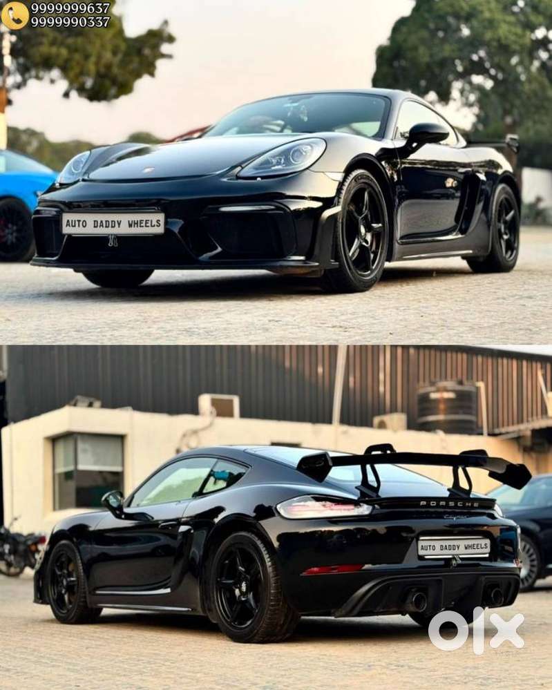 Porsche 718 Cayman S Black Edition, 2019, Petrol