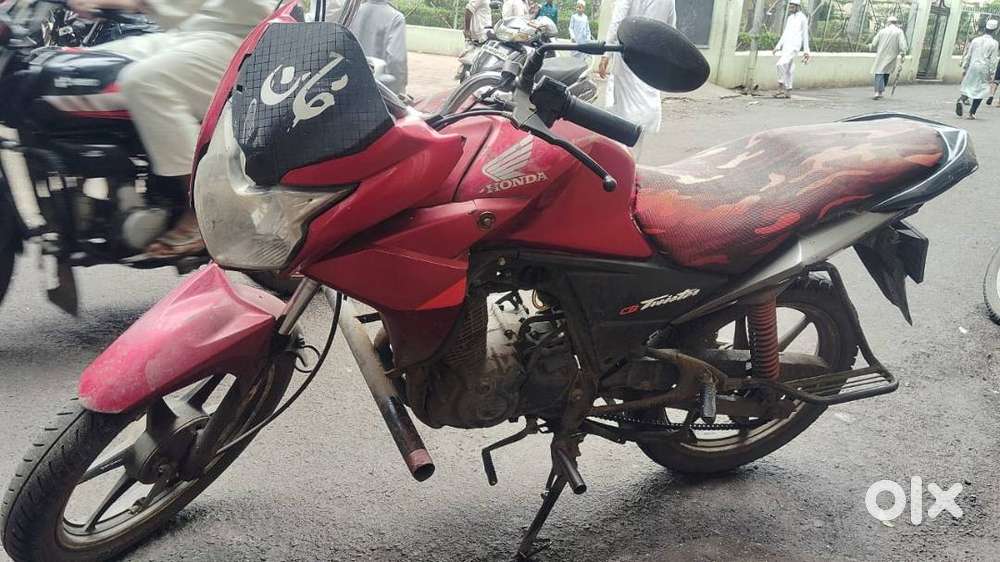 Red Cb Twister Modified Red Glossy CB Twister Full Body Kit At