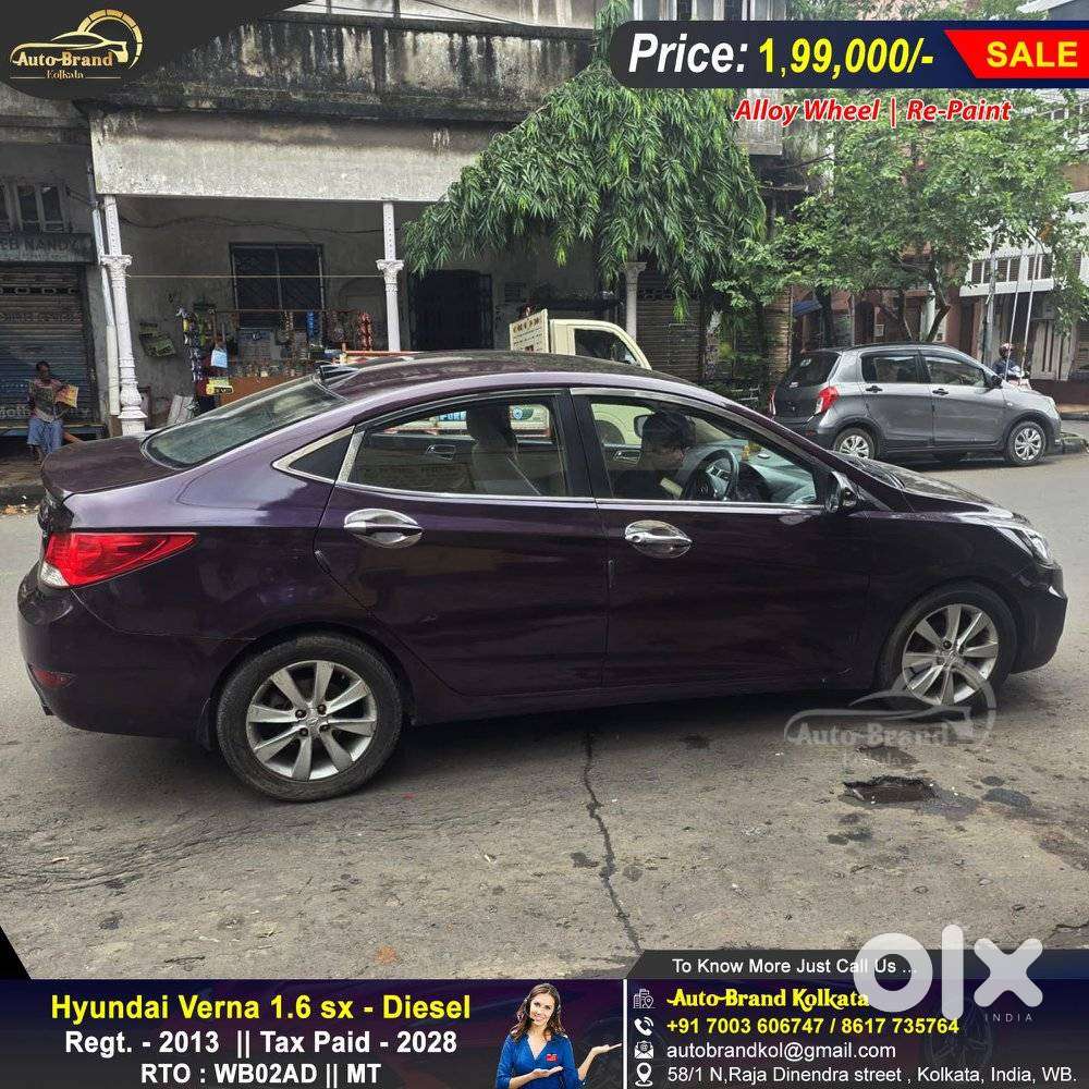 Hyundai Verna Fluidic 1.6 Vtvt Sx, 2013, Diesel