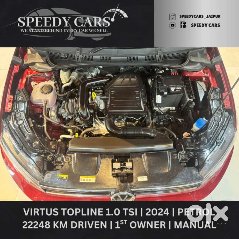 Volkswagen Virtus Topline 1.0 Tsi Mt (electric Seats), 2024, Petrol