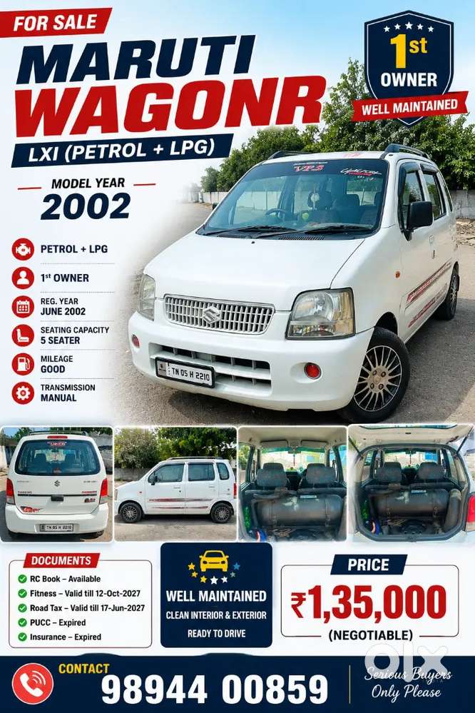Maruti Suzuki Wagon R 2002
