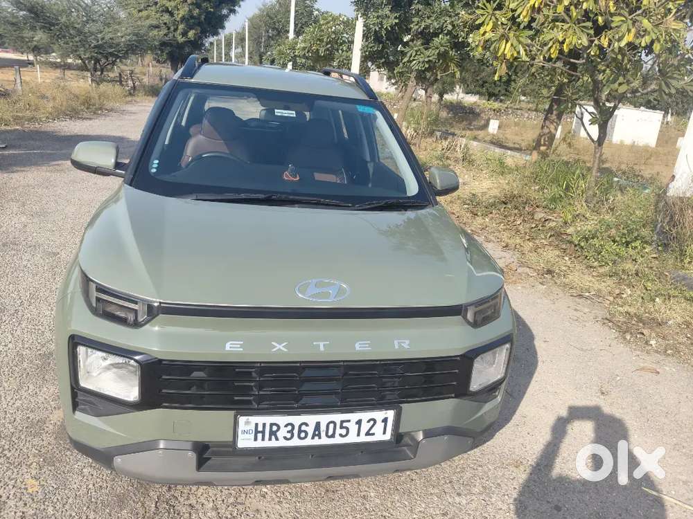 Hyundai Exter 2023 Petrol 13000 Km Driven, Not A Single Scratch
