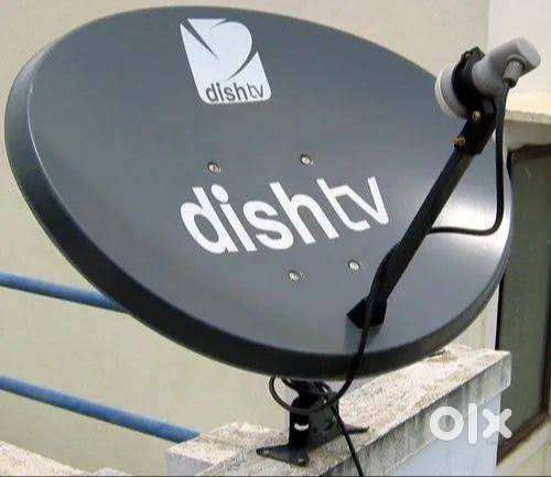 Dish TV set-up box & signal chatri