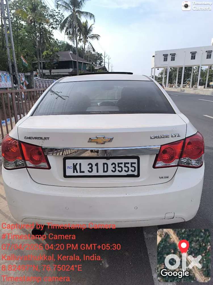 Chevrolet Cruze 2012 Diesel 104838 Km Driven, Fancy Number