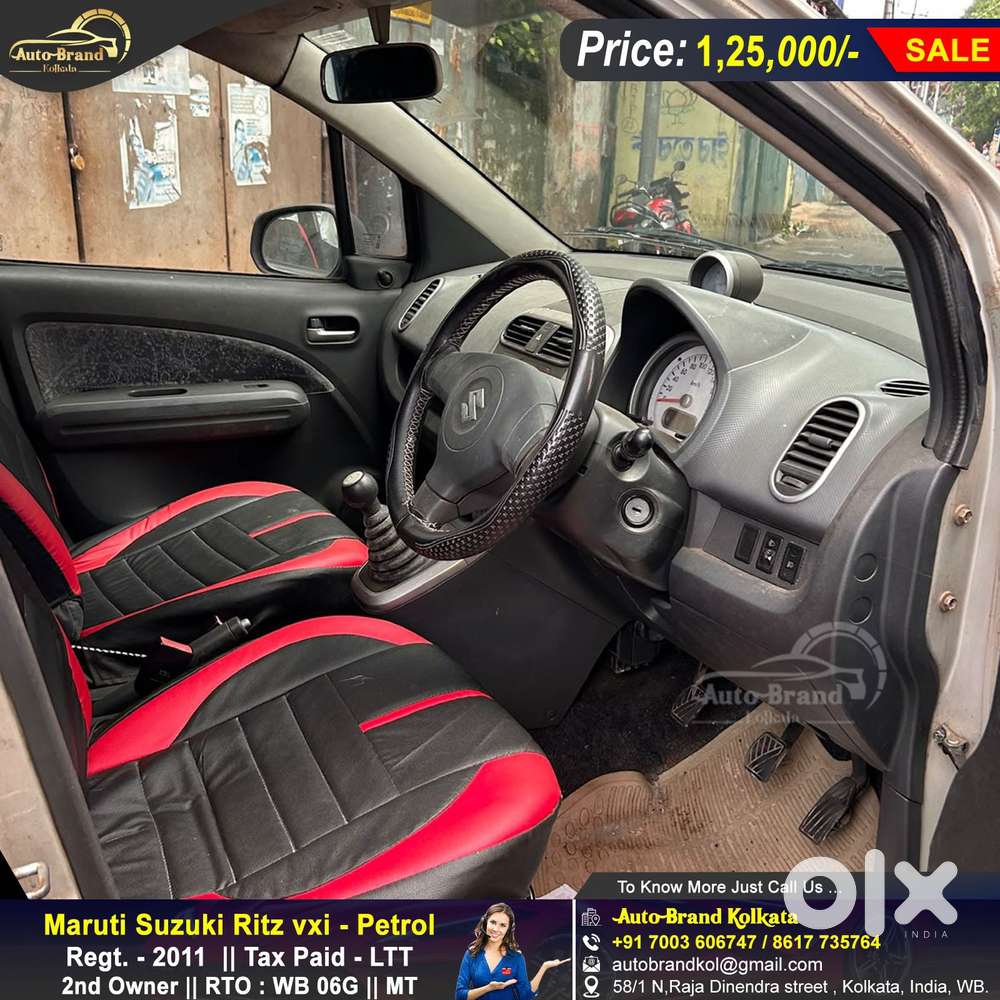 Maruti Suzuki Ritz Vxi, 2011, Petrol