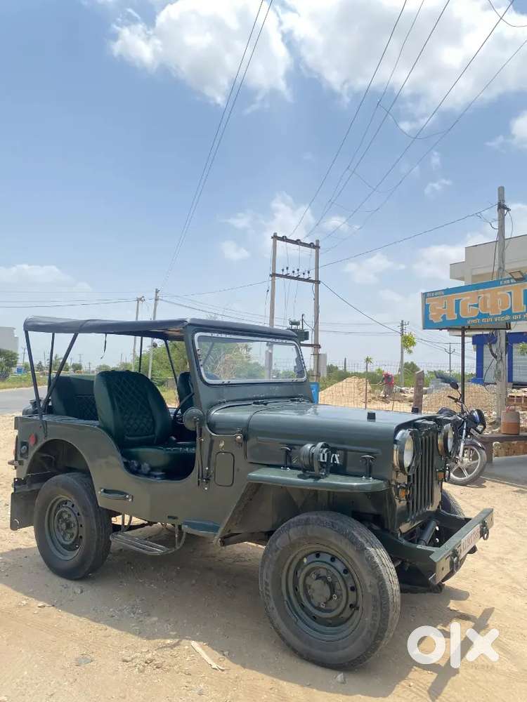Willys Cj3b Army Disposal Jeep